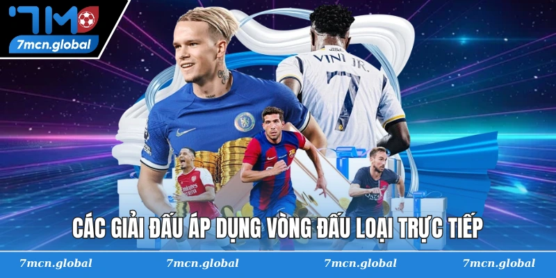 Các giải đấu áp dụng vòng đấu loại trực tiếp