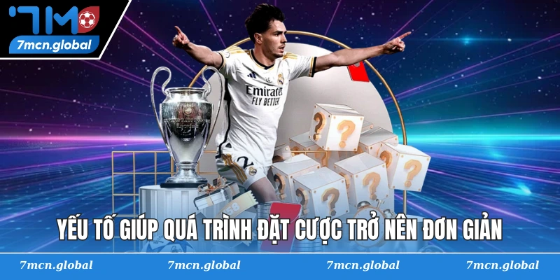 Yếu tố giúp quá trình đặt cược trở nên đơn giản